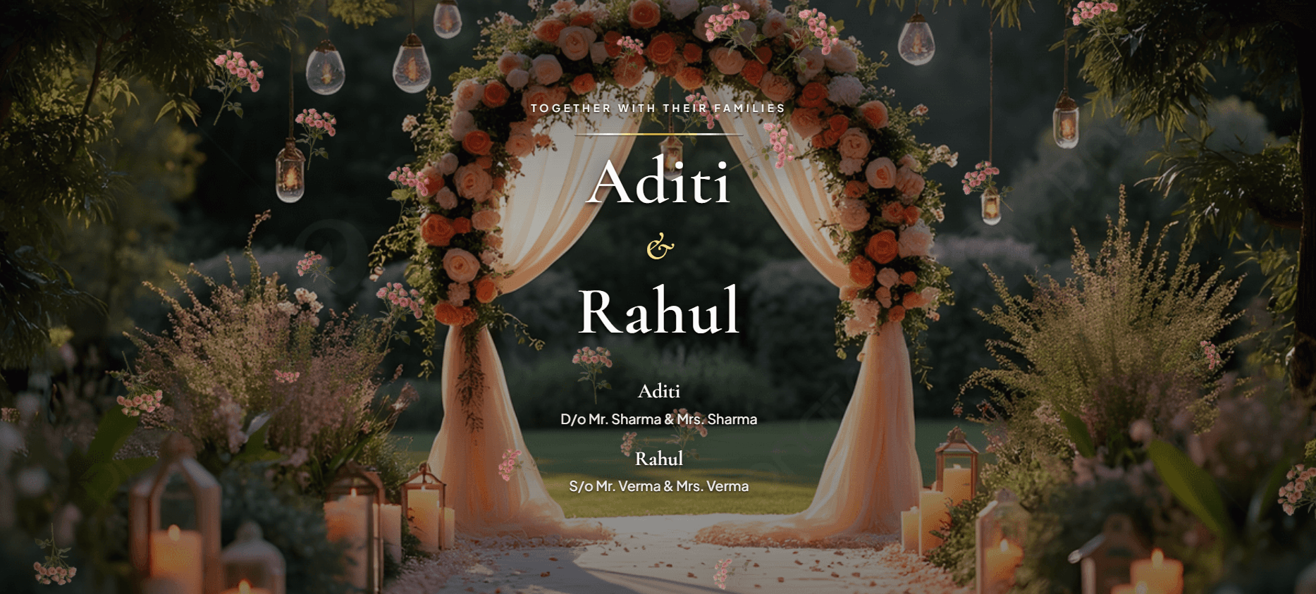 Preview of the Floral Shower invite